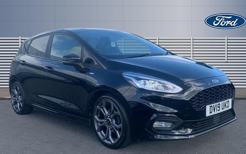 Used Ford Fiesta ST-Line 125 HP (91 kW) 2019 Black Hatchback