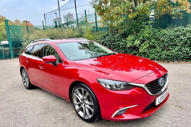 Red Used 2018 Mazda 6 Inclusive Estate | £6,989 (Good price) - Image 1/1