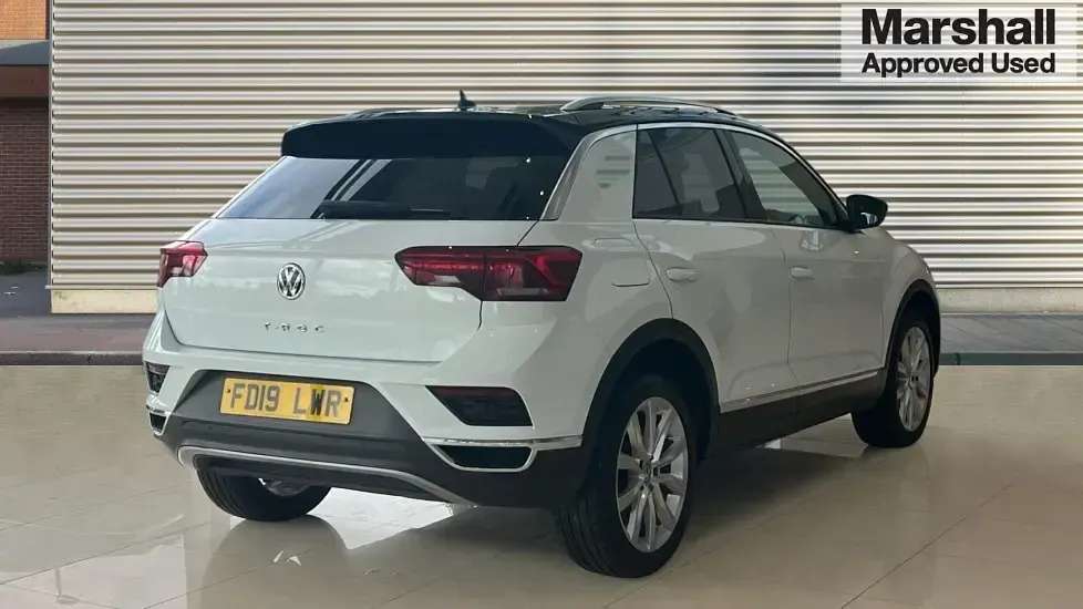 Used VW T-Roc SEL 150 HP (110 kW) 2019 White SUV