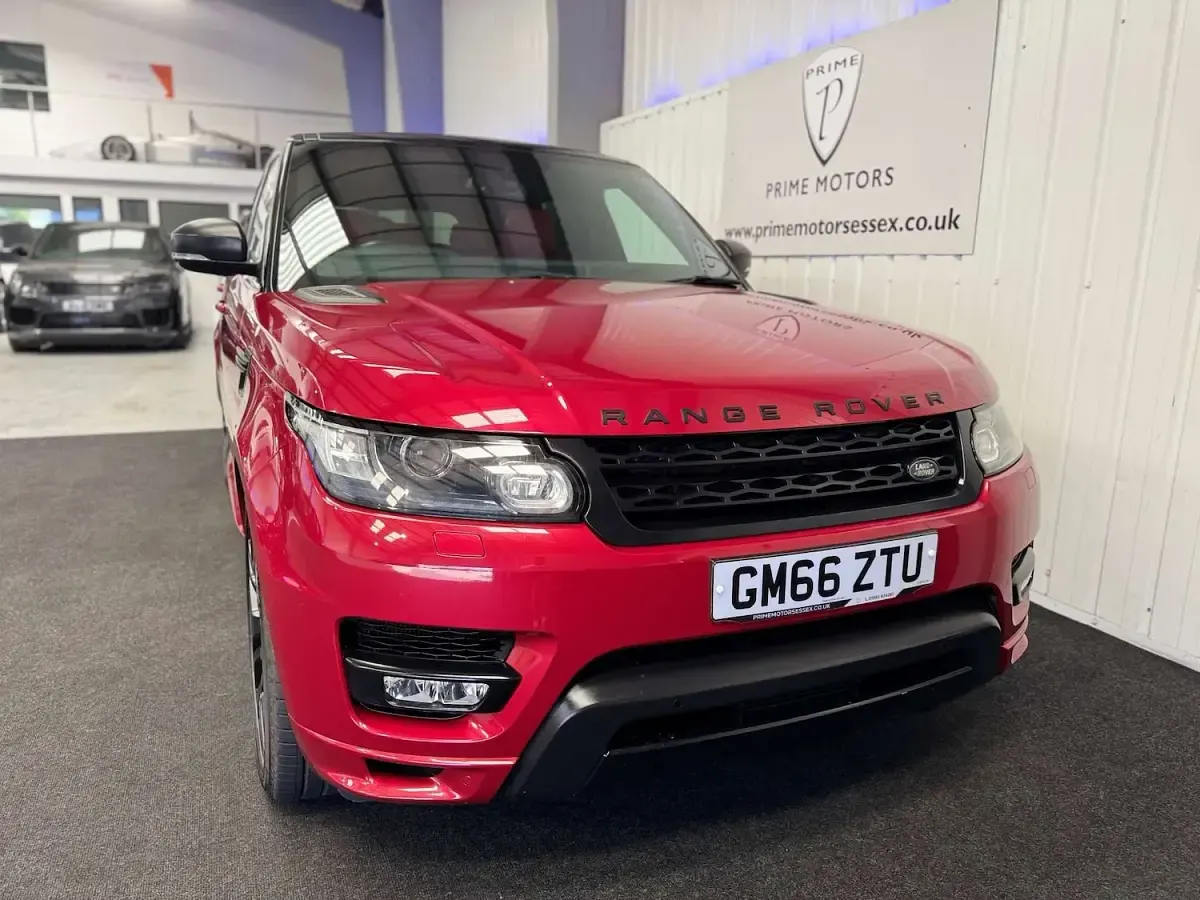 Usado Land Rover Range Rover Sport Autobiography Dynamic 306 CV (225 kW) 2017 Rojo SUV