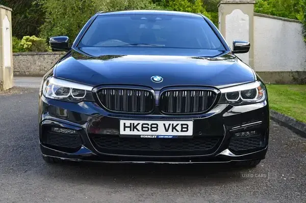 Used BMW 520 M Sport 2018 Black Sedan