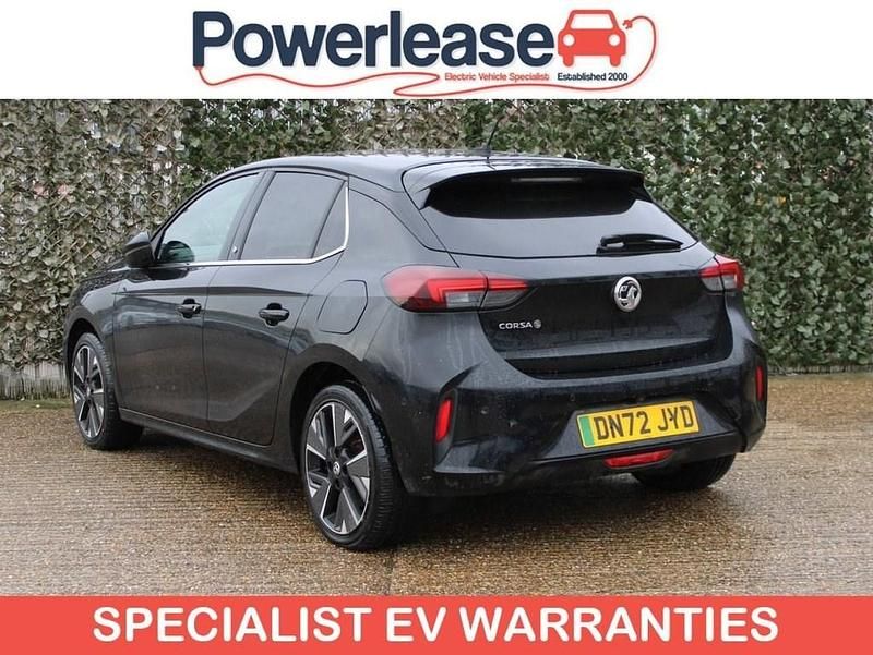 Used Vauxhall Corsa-e Ultimate 100 kW (136 HP) 2022 Black Hatchback