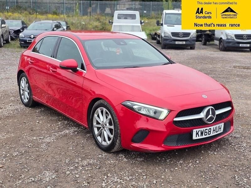 Red Used 2018 Mercedes A180 Hatchback | £11,988 (Good price) - Image 1/4