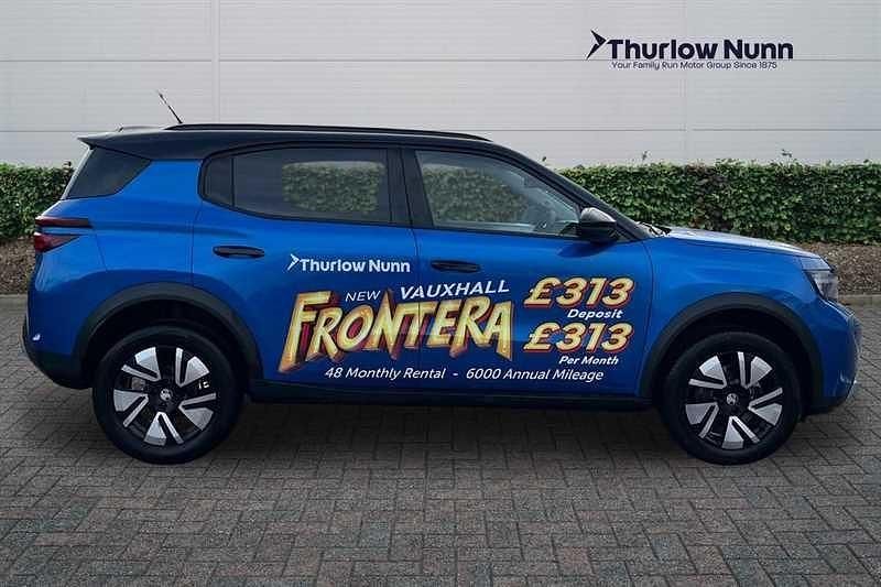 Used Vauxhall Frontera S 136 HP (100 kW) 2025 Effect blue SUV