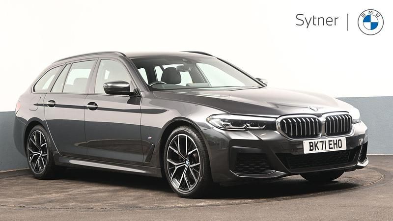 Grey Used 2021 BMW 520 M Sport Estate | £26,000 (Fair price) - Image 1/4