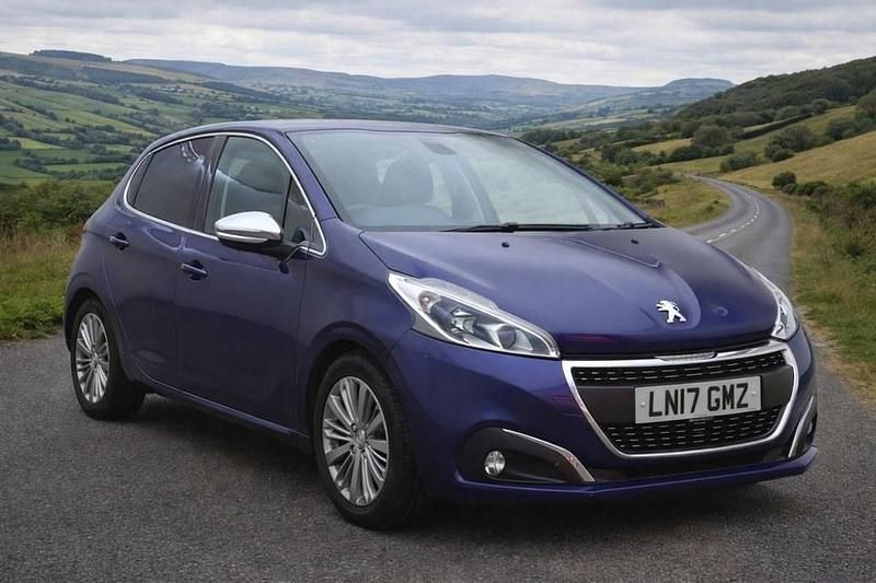 Used Peugeot 208 Allure 2017 Blue Hatchback