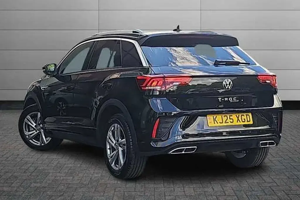Begagnad VW T-Roc R-line 150 HK (110 kW) 2025 Svart SUV