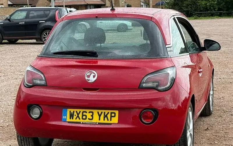 Used Vauxhall Adam Jam 70 HP (51 kW) 2013 Red Hatchback