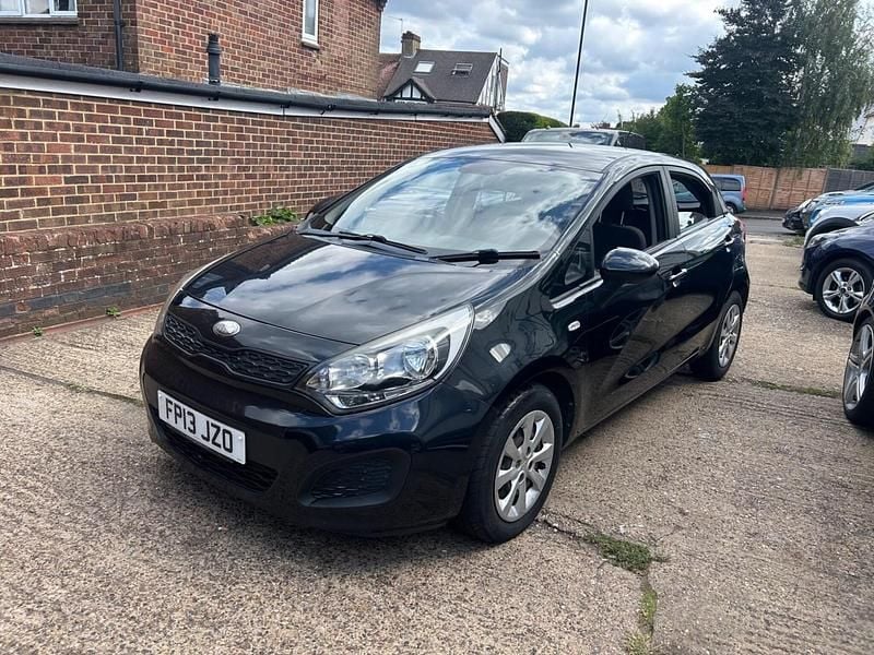 Black Used 2013 Kia Rio Air Hatchback | £2,295 (Good price) - Image 1/4