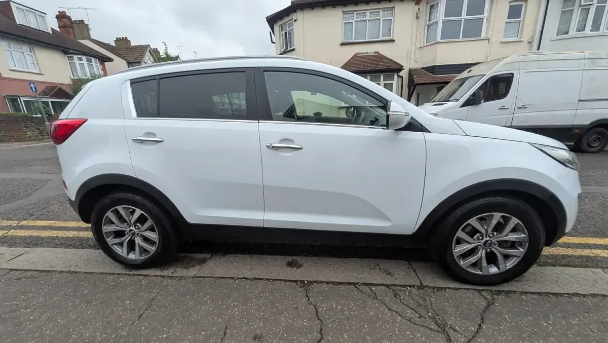 Used Kia Sportage 133 HP (97 kW) 2015 White SUV
