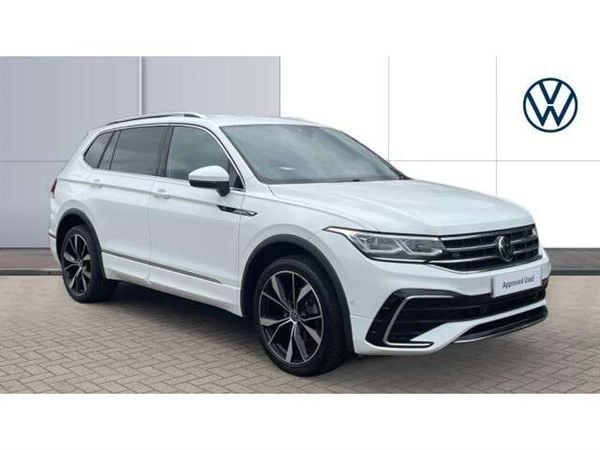 White Used 2022 VW Tiguan Allspace Elegance SUV | £26,995 (Fair price) - Image 1/4