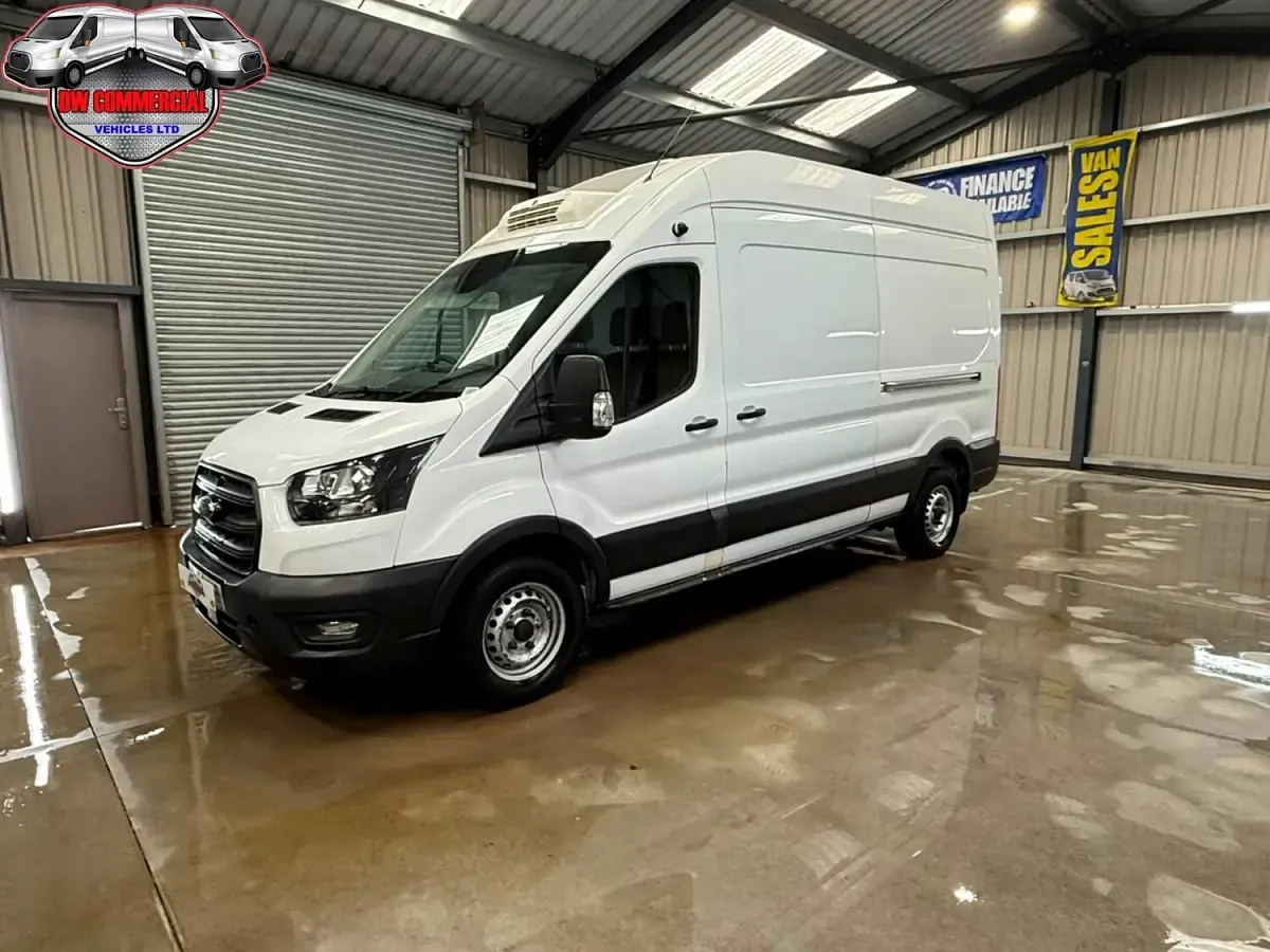 Used Ford Transit 130 HP (95 kW) 2022 White Van