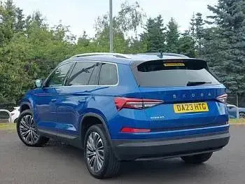 Used Skoda Kodiaq SE L Executive 150 HP (110 kW) 2023 Blue SUV
