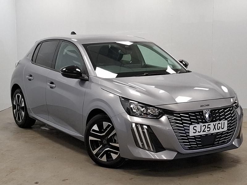 Grey New 2025 Peugeot 208 Allure Hatchback | £17,498 (Fair price) - Image 1/4