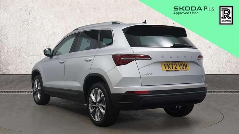 Used Skoda Karoq SE L 150 HP (110 kW) 2022 Silver SUV