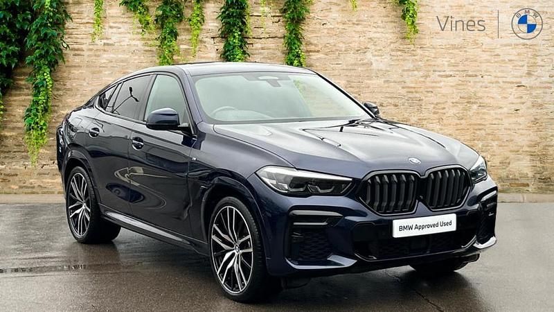 Used BMW X6 M Sport 335 HP (246 kW) 2022 Blue SUV