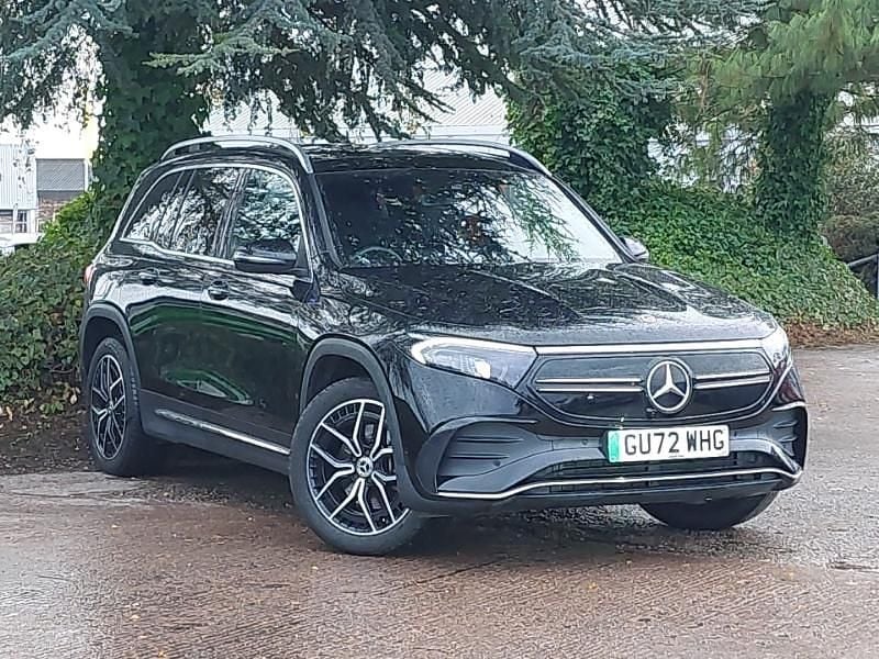 Black Used 2022 Mercedes EQB350 AMG Line Premium SUV | £26,998 (Fair price) - Image 1/4