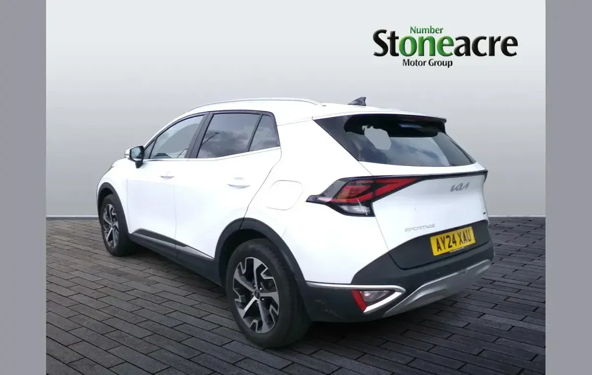 Używany Kia Sportage 226 KM (166 kW) 2024 Biały SUV