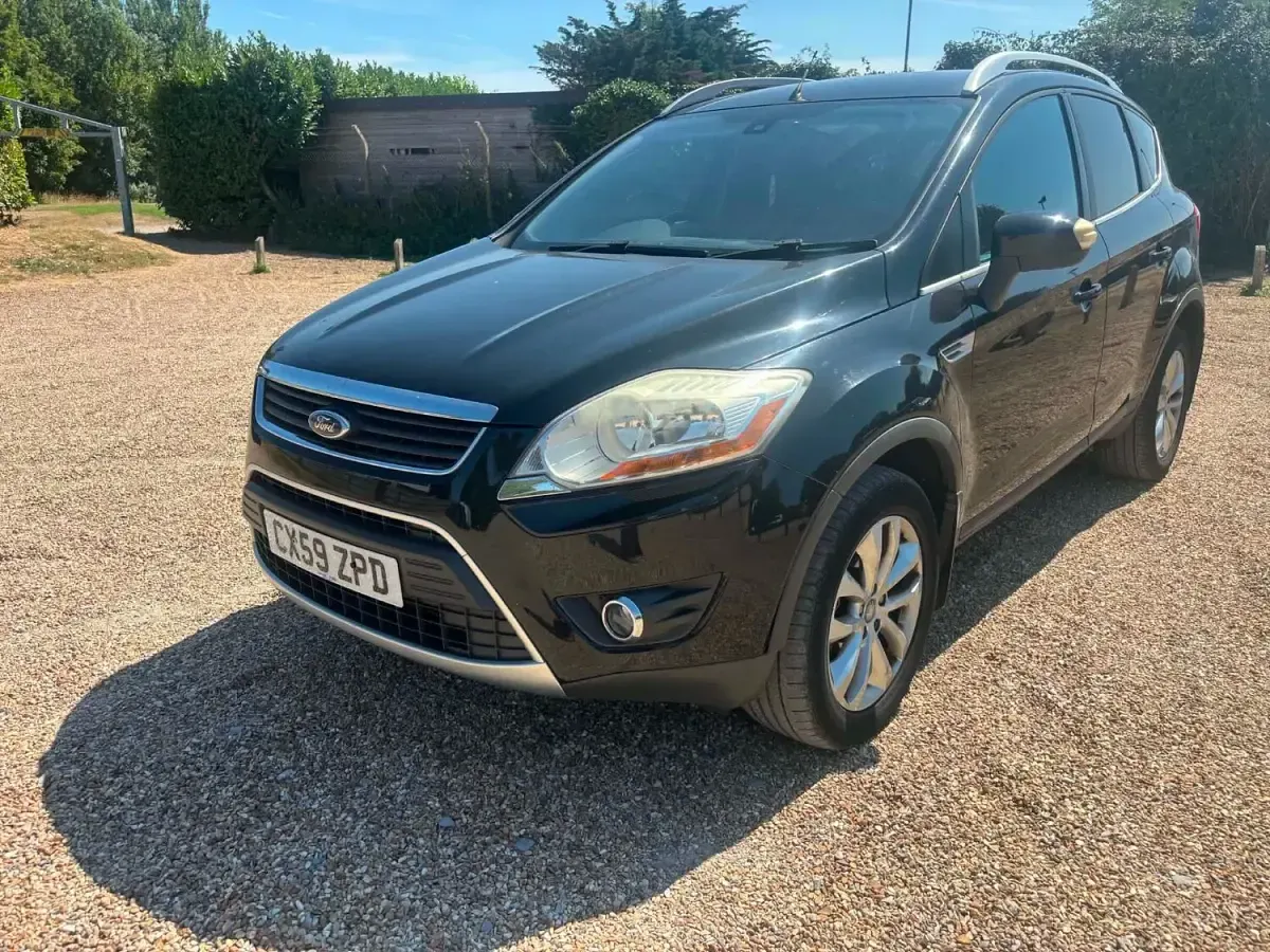 Used Ford Kuga Titanium 136 HP (100 kW) 2009 Black SUV