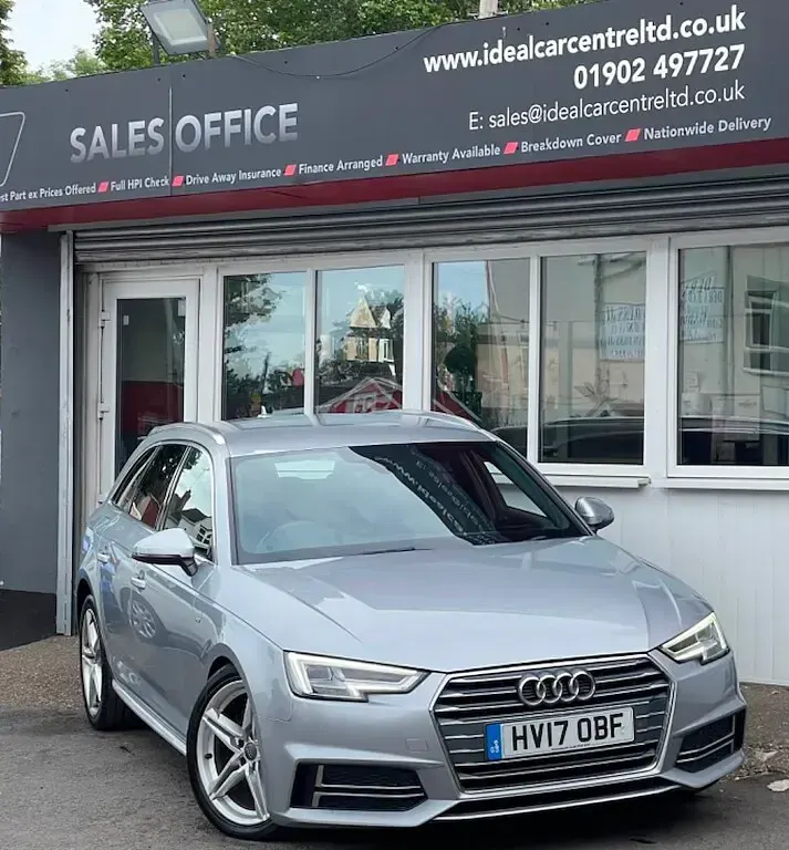Used Audi A4 S-Line 150 HP (110 kW) 2017 Silver Estate
