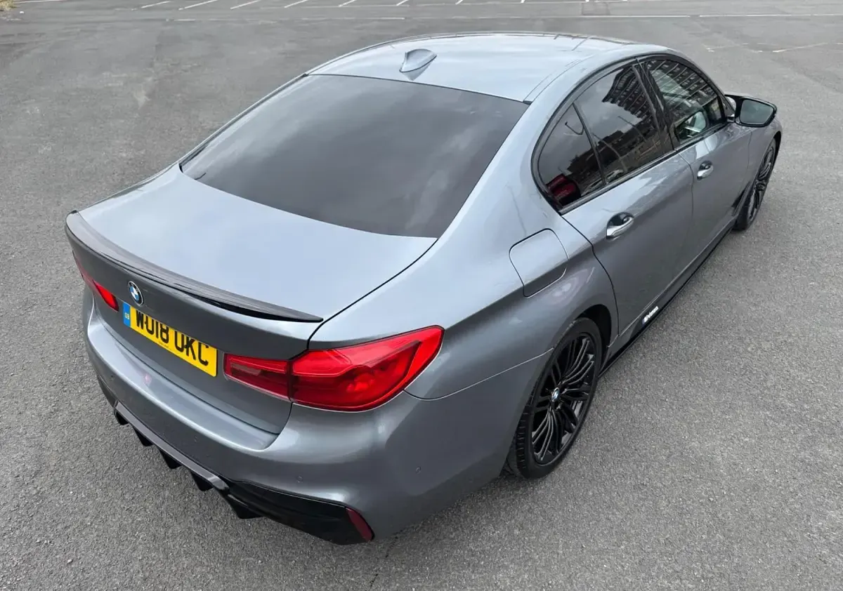 Used BMW 520 M Sport 2018 Blue Sedan