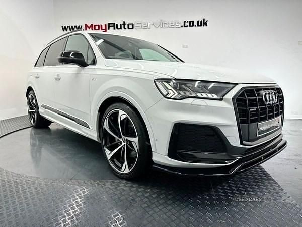 White Used 2022 Audi Q7 SUV | £42,995 (Expensive) - Image 1/4