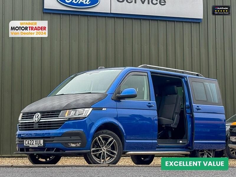 Used VW T6.1 Highline 2022 Blue Van