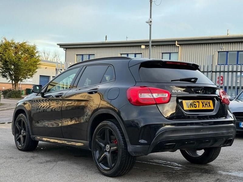 Used Mercedes GLA200 AMG line 136 HP (100 kW) 2017 Black SUV