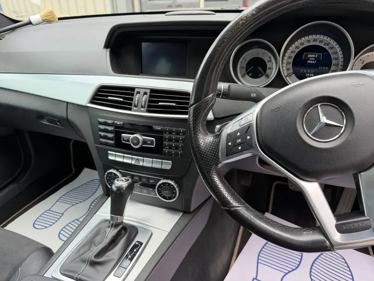 Used Mercedes C220 Sport Edition 2014 White Coupe
