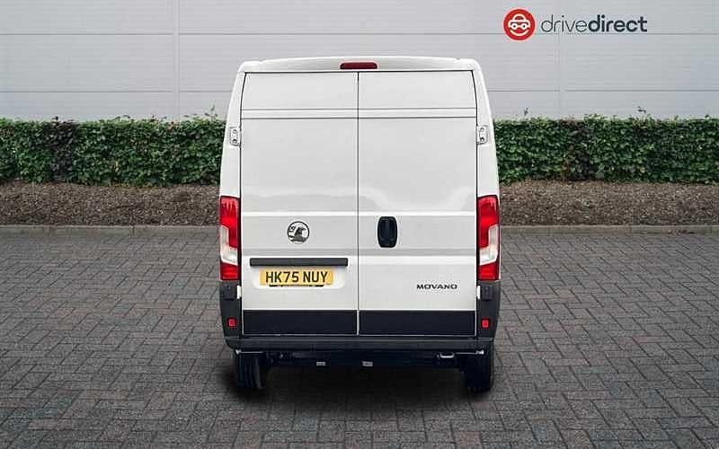 New Vauxhall Movano S 140 HP (102 kW) 2025 Solid  kaolin white MPV