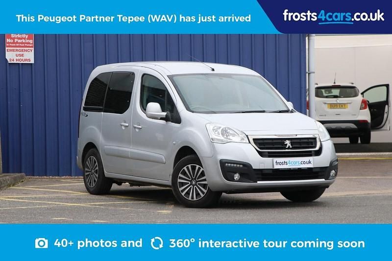 Silver Used 2018 Peugeot Partner Tepee Active MPV | £9,495 (Fair price) - Image 1/4
