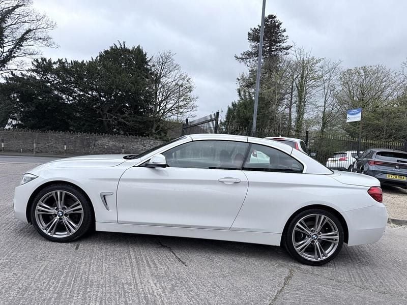 Used BMW 420 Sport Line 184 HP (135 kW) 2015 White Cabriolet