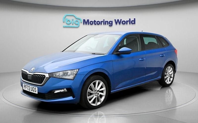 Gebraucht Skoda Scala SE L 110 PS (80 kW) 2023 Blau Kleinwagen