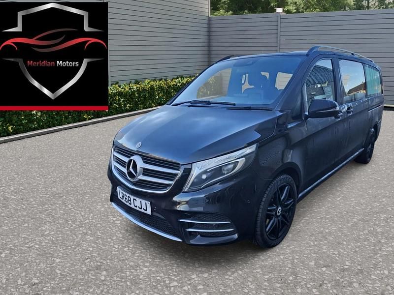 Black Used 2018 Mercedes V220 AMG line MPV | £32,995 (Super price) - Image 1/4