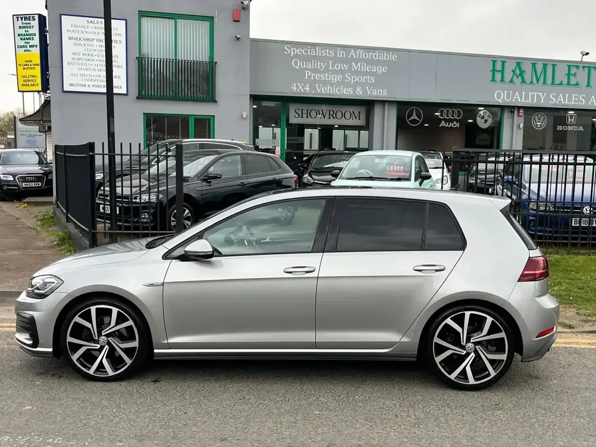 Second-hand VW Golf VII GTD 184 CP (135 kW) 2019 Argintiu Hatchback