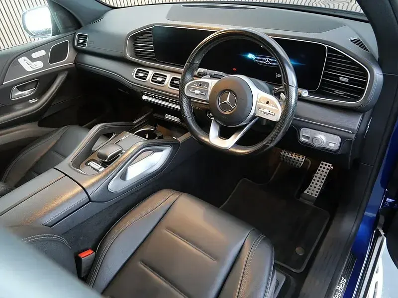 Used Mercedes GLE400 AMG line 2021 Blue Estate