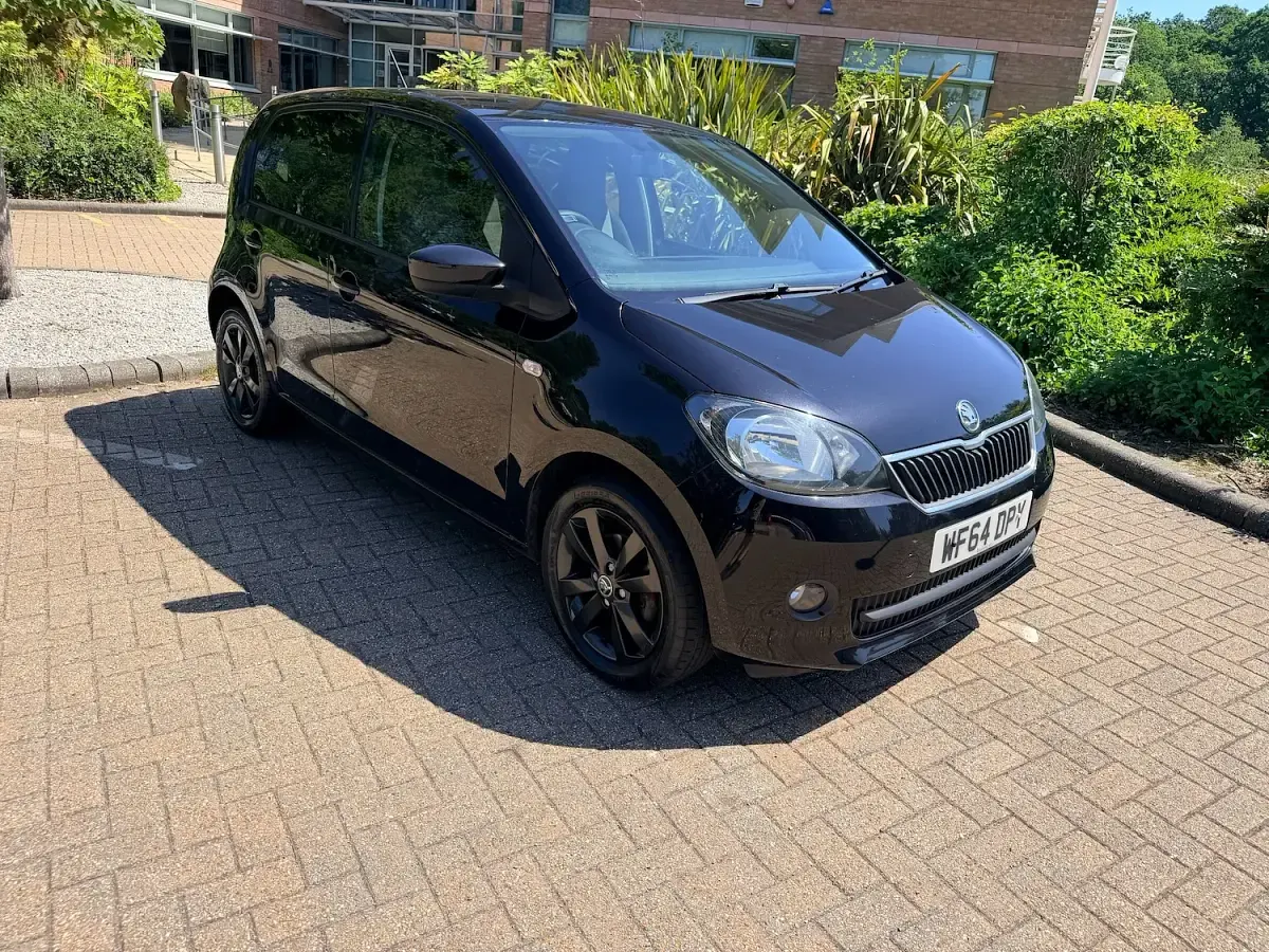 Used Skoda Citigo 75 HP (55 kW) 2014 Black Hatchback