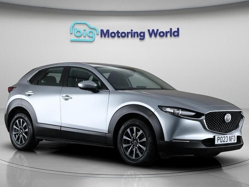 Silver Used 2023 Mazda CX-30 SUV | £14,300 (Super price) - Image 1/4