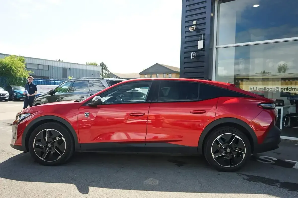 Used Peugeot e-408 GT 152 kW (207 HP) 2025 Red SUV