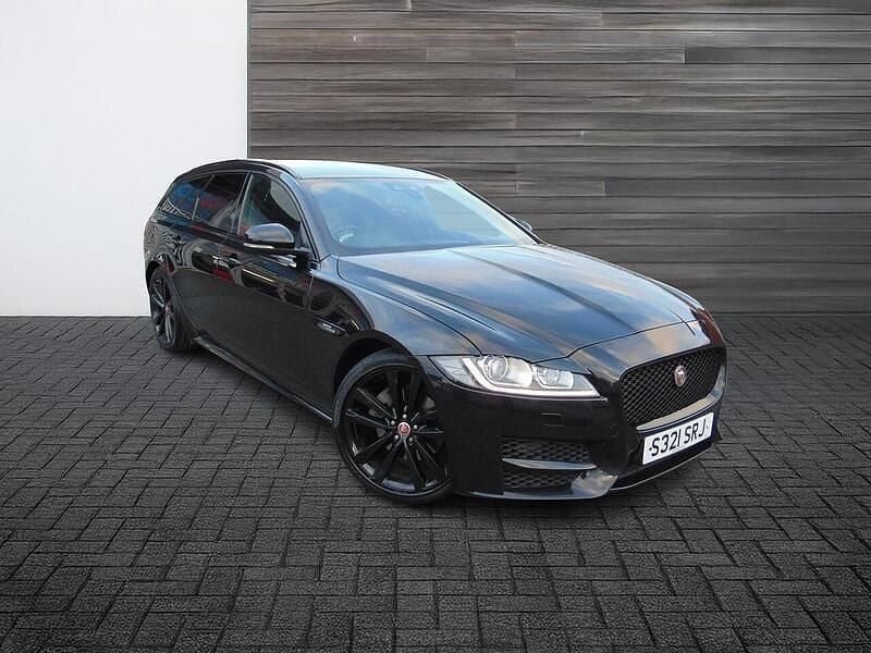Used Jaguar XF Sportbrake R-Sport 240 HP (176 kW) 2017 Black Estate
