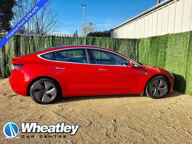 Used Tesla Model 3 Long Range AWD 366 kW (498 HP) 2020 Red Sedan