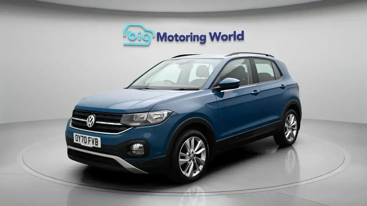 Used VW T-Cross SE 116 HP (85 kW) 2020 Blue SUV