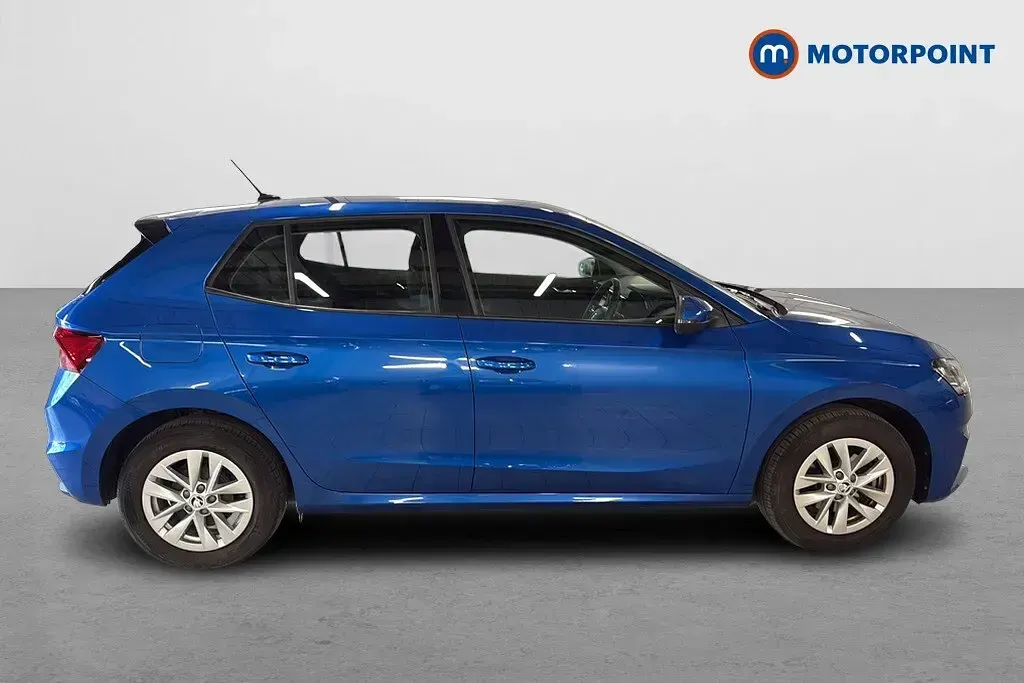 Used Skoda Fabia Comfort 110 HP (80 kW) 2023 Blue Hatchback