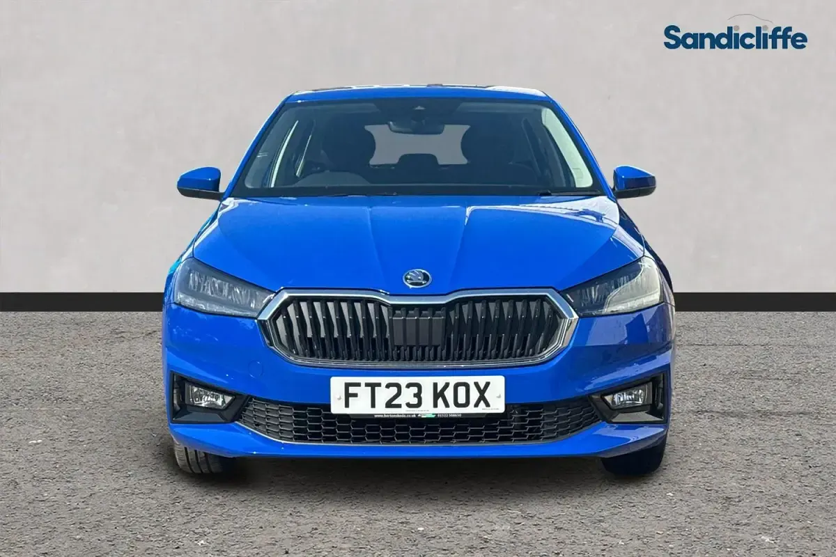 Used Skoda Fabia Comfort 80 HP (58 kW) 2025 Blue Hatchback