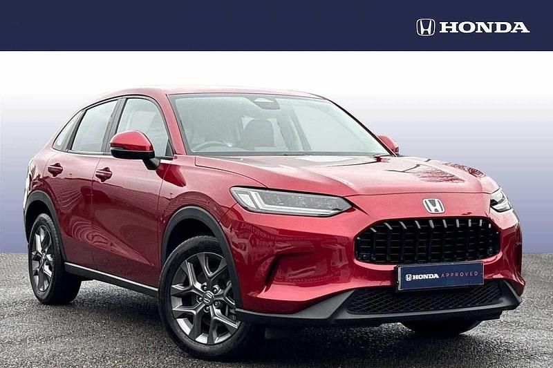 Premium crystal red Used 2025 Honda ZR-V Elegance SUV | £25,995 - Image 1/4