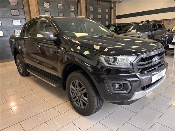 Black Used 2021 Ford Ranger Wildtrack Pickup | £25,188 - Image 1/1