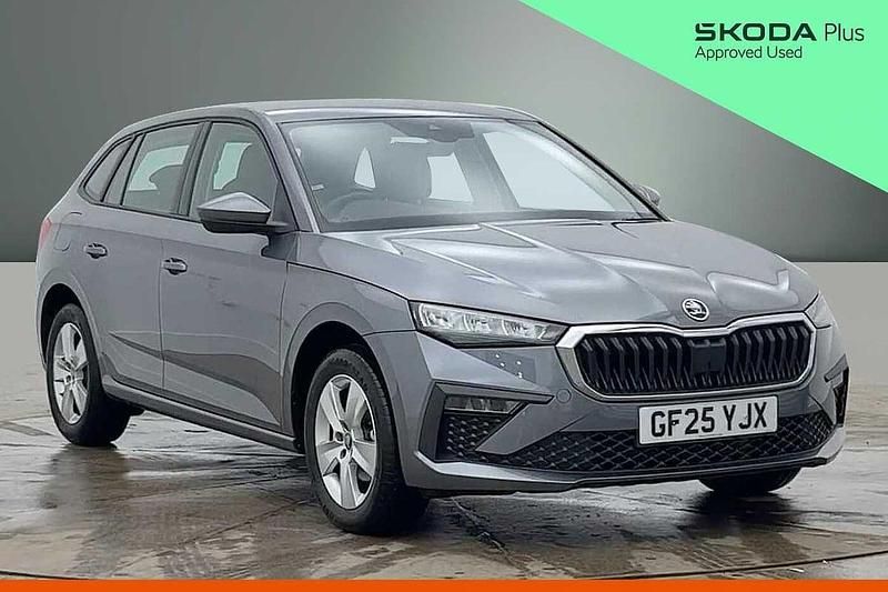 Used Skoda Scala SE 113 HP (83 kW) 2025 Graphite grey metallic Hatchback