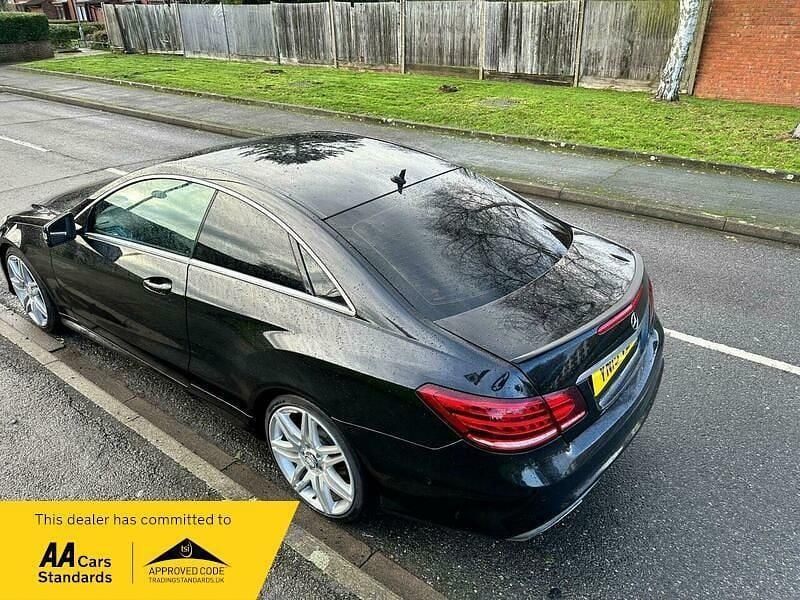 Used Mercedes E250 AMG line 2015 Black Coupe