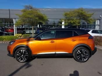 Used Peugeot 2008 Premium 131 HP (96 kW) 2021 Orange SUV