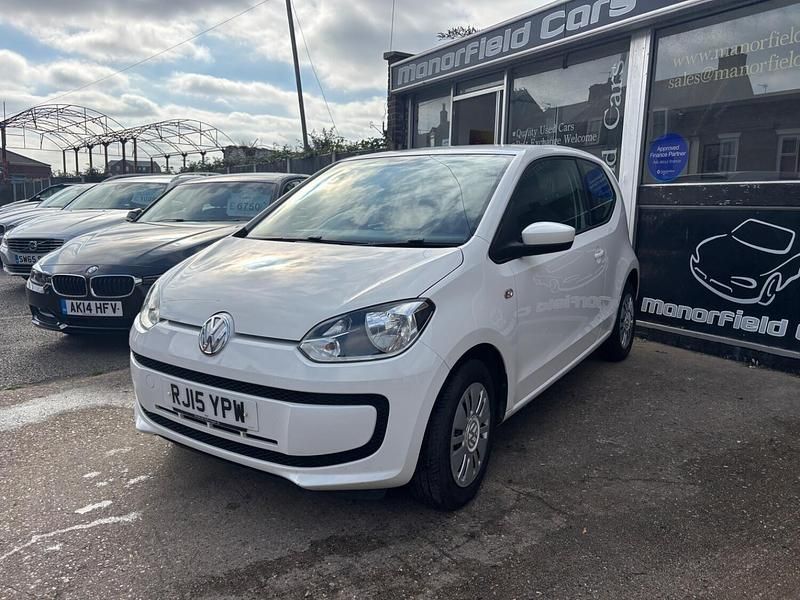 White Used 2015 VW up! move up! Hatchback | £4,150 (Fair price) - Image 1/4